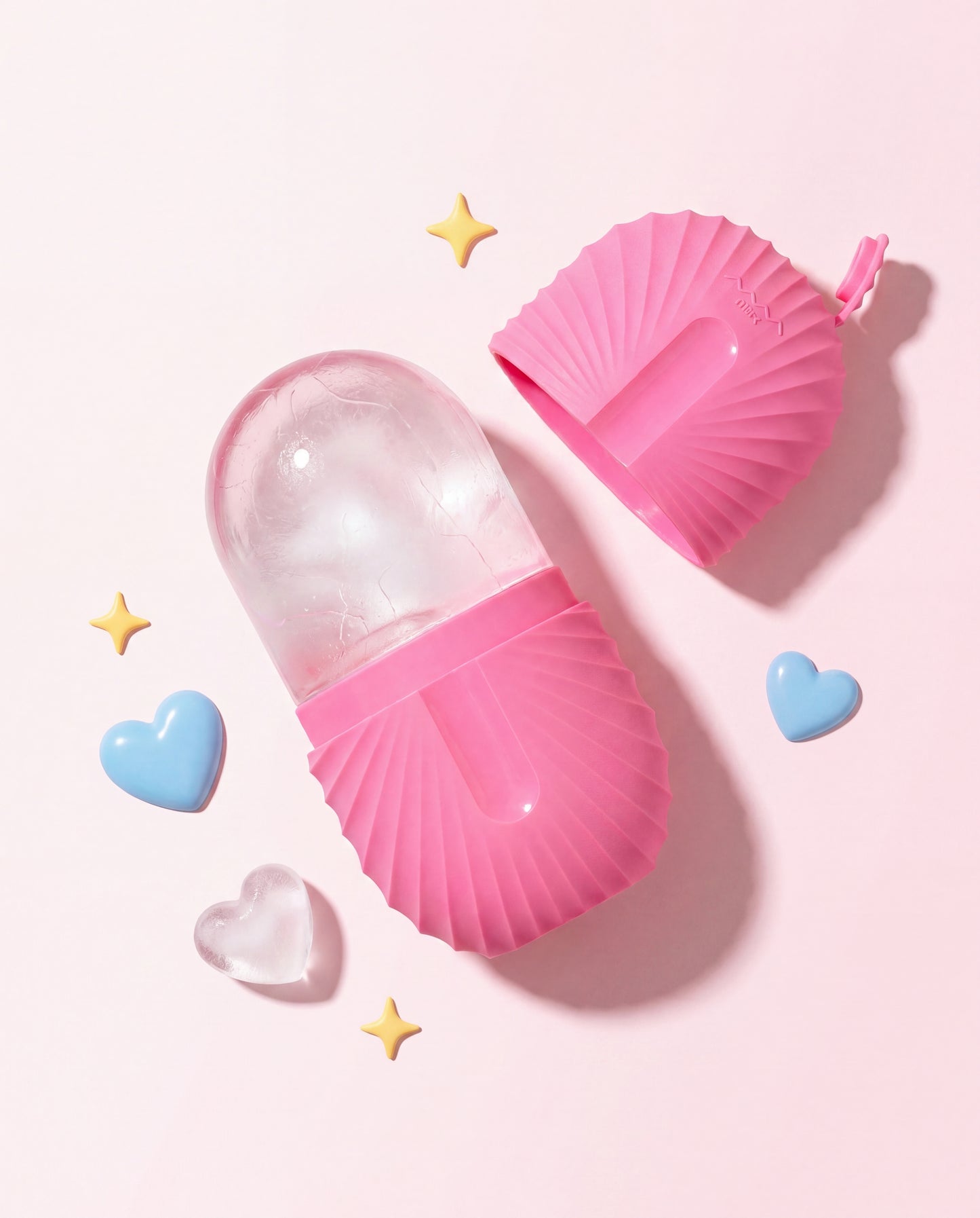 Pink Blush Ice Roller overhead