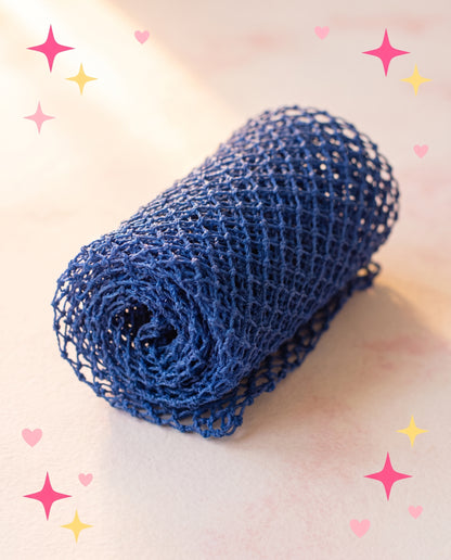 Blue African Exfoliating Net