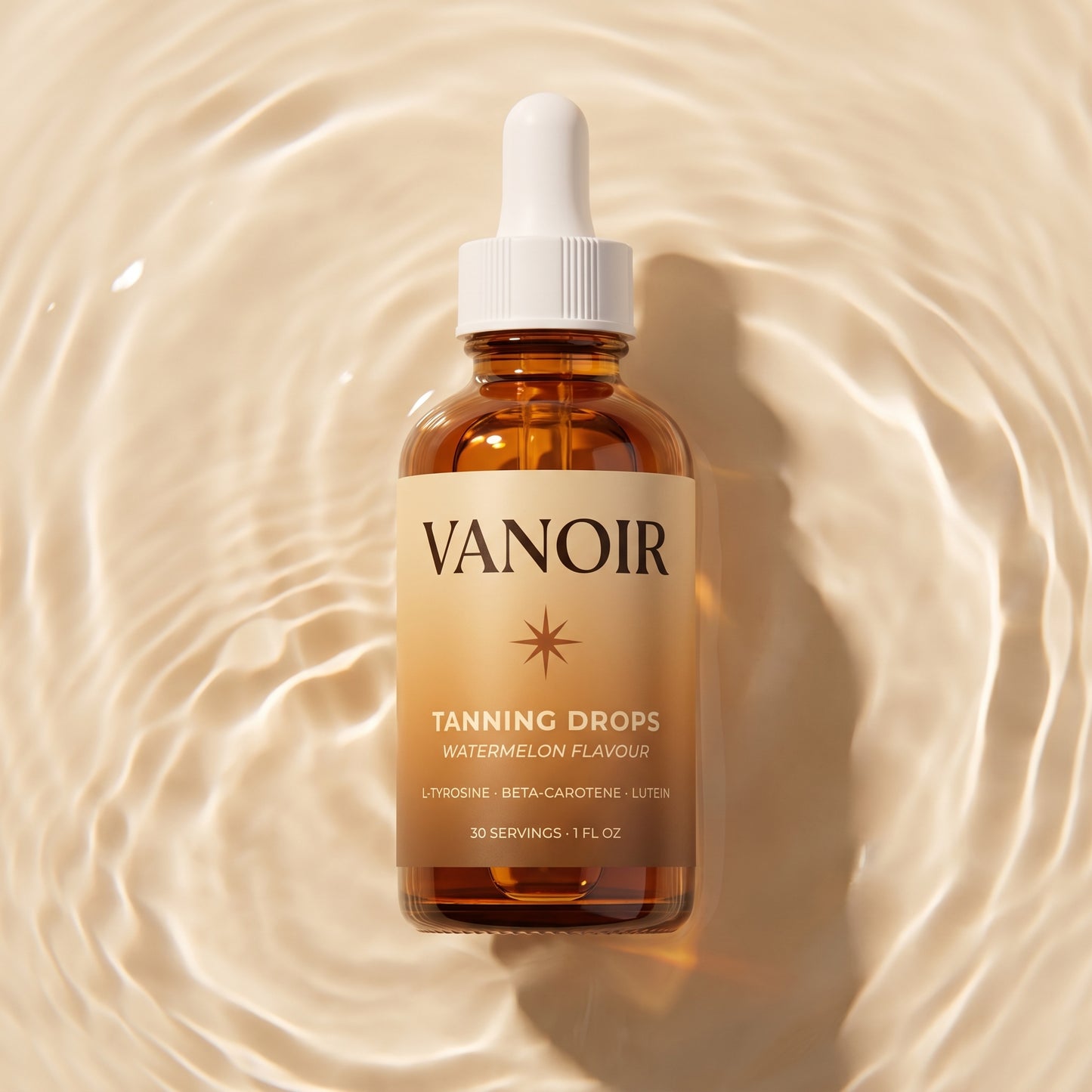 Vanoir Tanning Drops bottle hero