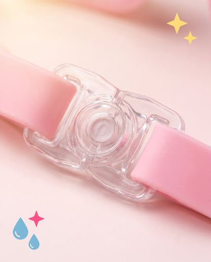Side-release clip mechanism in the middle of the strap
