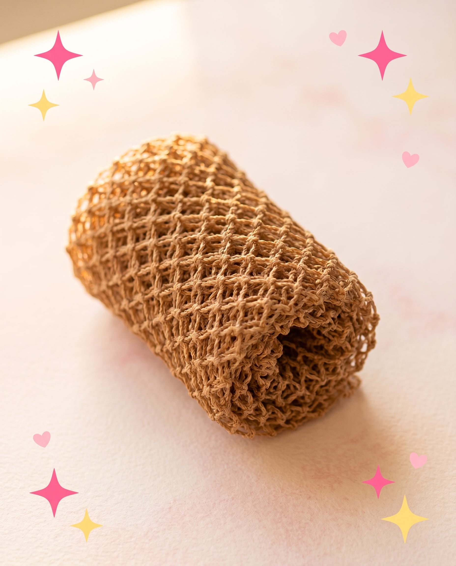 Coffee African Exfoliating Net