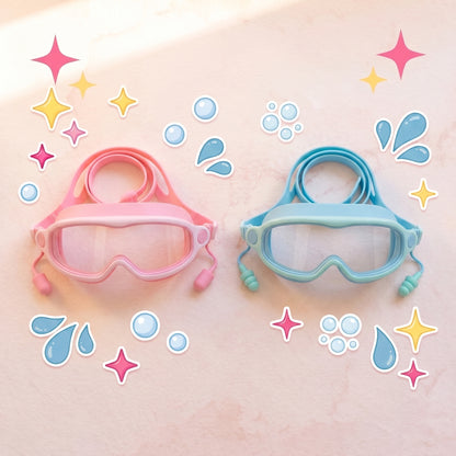Both colors flat-lay — Bubblegum and Reef