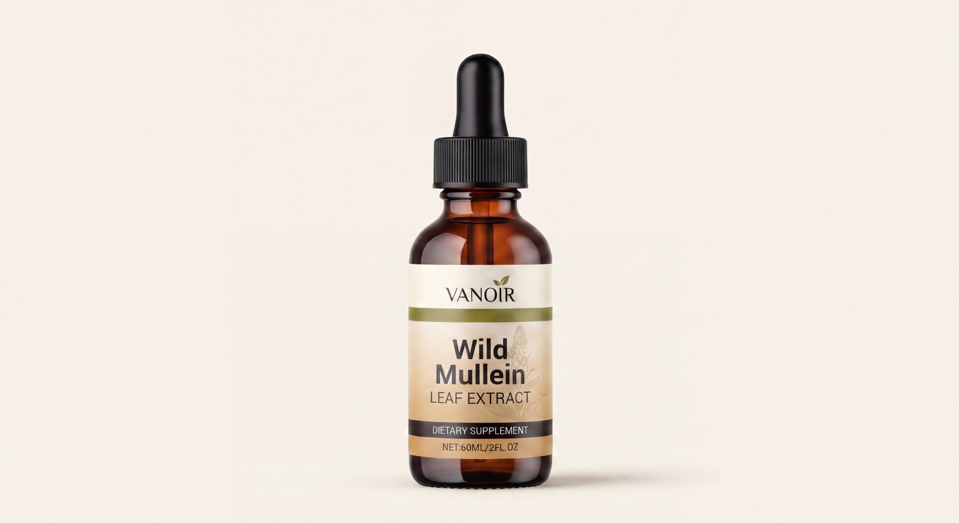 Vanoir Wild Mullein Lung Cleanse & Detox — 30-Day Trial Kit (1 bottle)