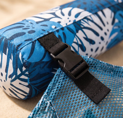 AquaLounger mesh seat and adjustable strap detail