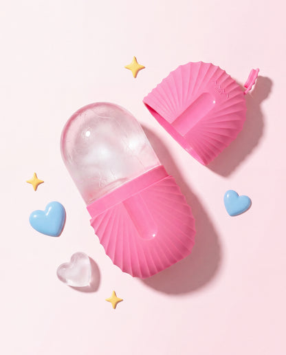 Pink Blush Ice Roller overhead