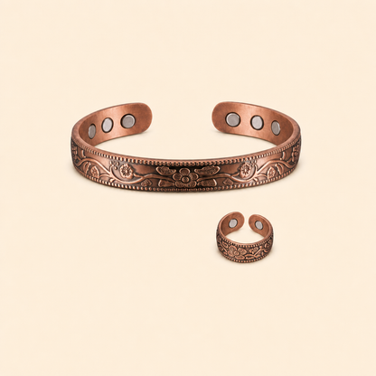 Vanoir CopperGrip - 1 bracelet + 1 free ring