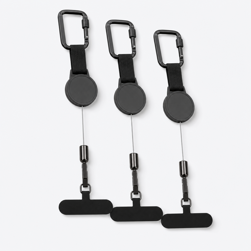GrabGuard anti-theft phone strap, three pack, buy two get one free