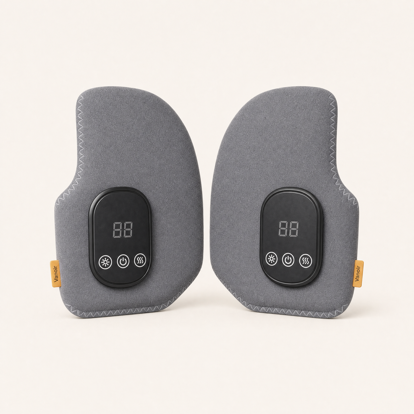 Vanoir Heated Foot Massager - the pair, two wraps