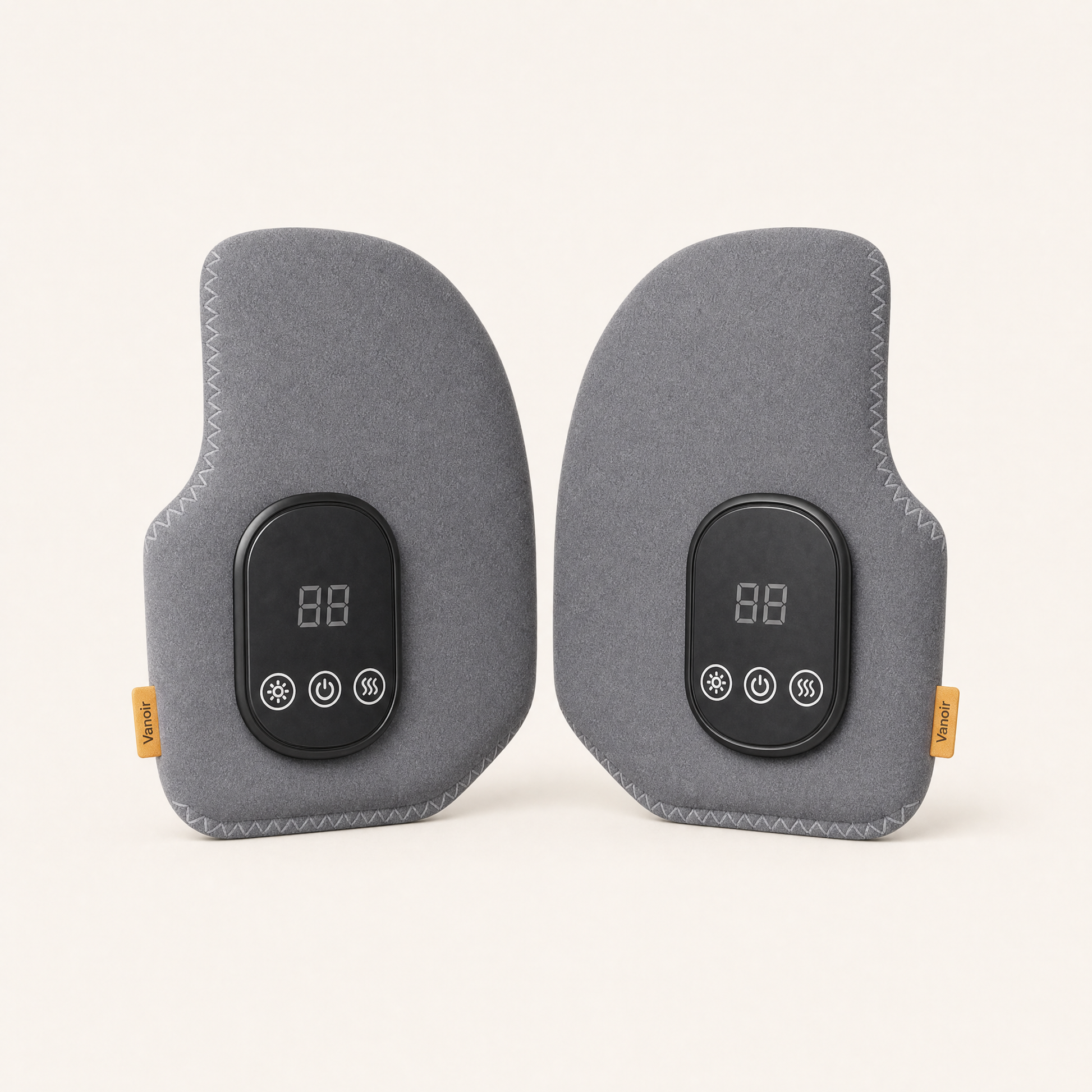 Vanoir Heated Foot Massager - the pair, two wraps