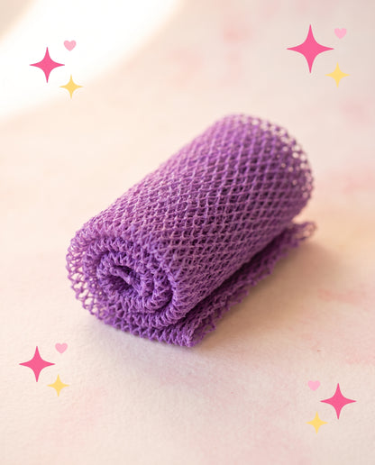 Purple African Exfoliating Net