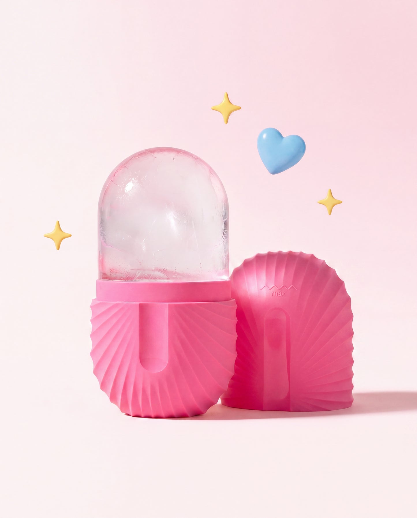 Pink Blush Ice Roller side angle