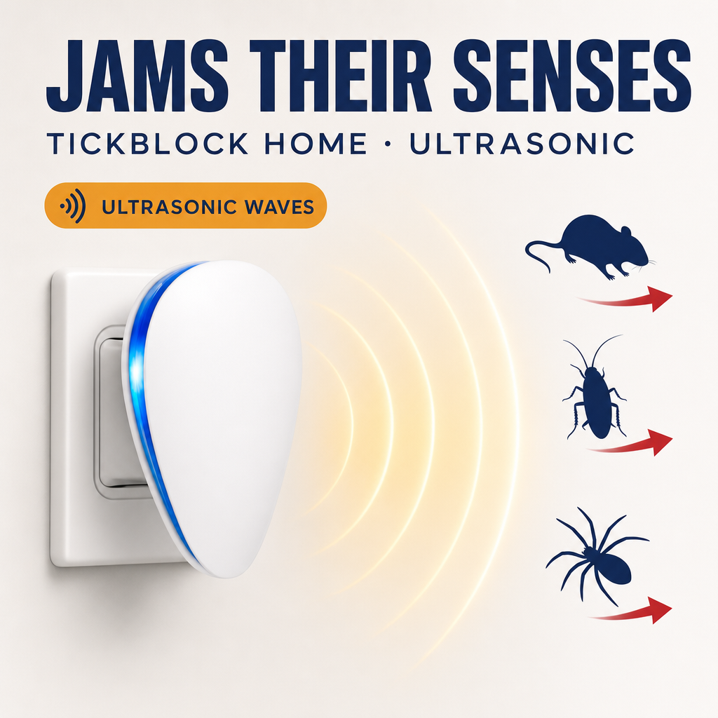 Jams their senses — ultrasonic