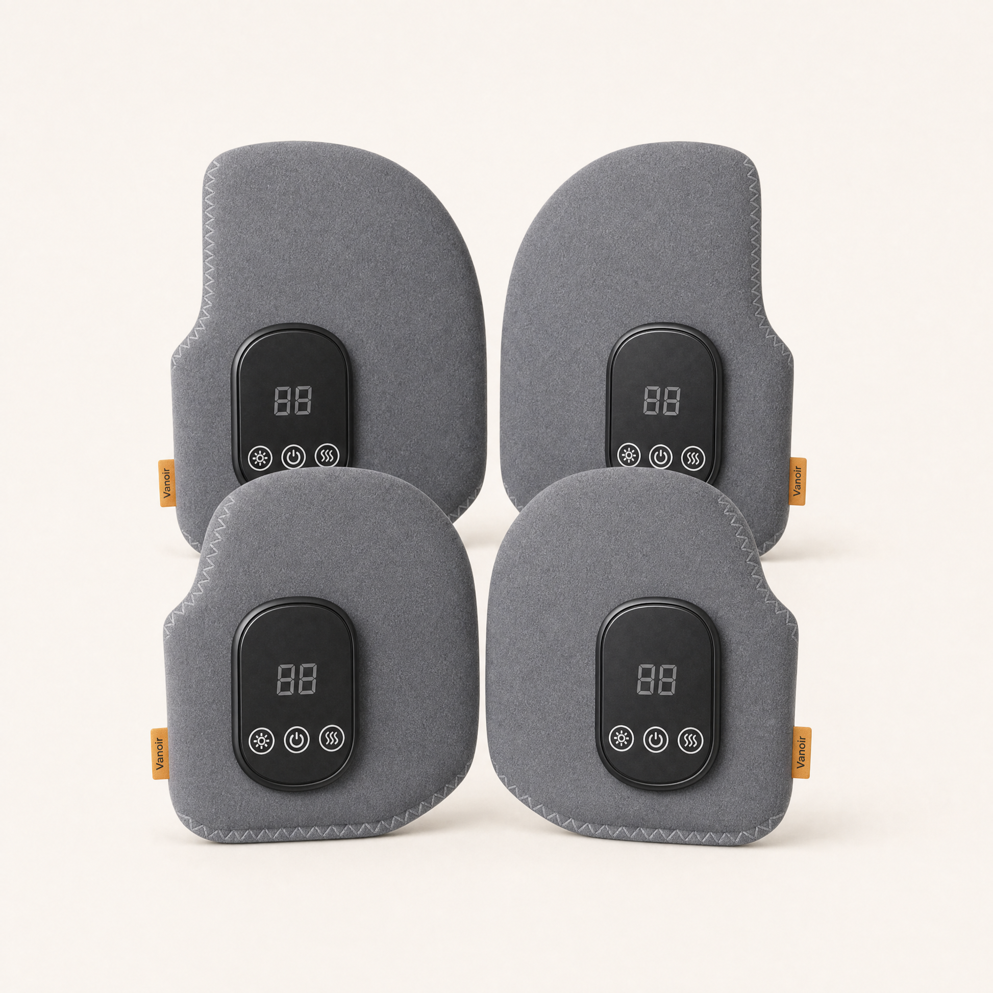 Vanoir Heated Foot Massager - two pairs, four wraps