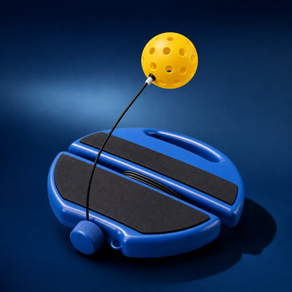 A single HomeCourt trainer with the ball caught mid-bounce