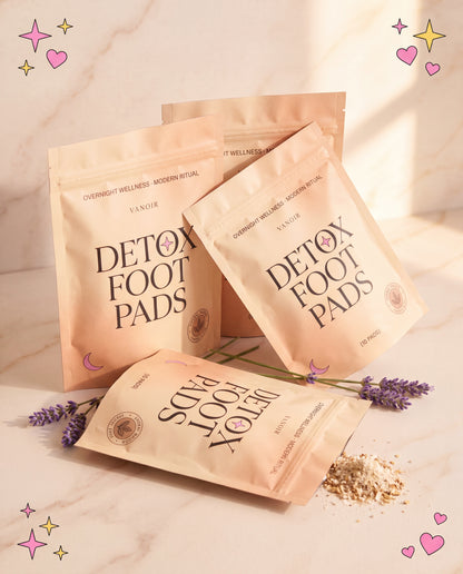 4 Packs — Vanoir Detox Foot Pads bundle