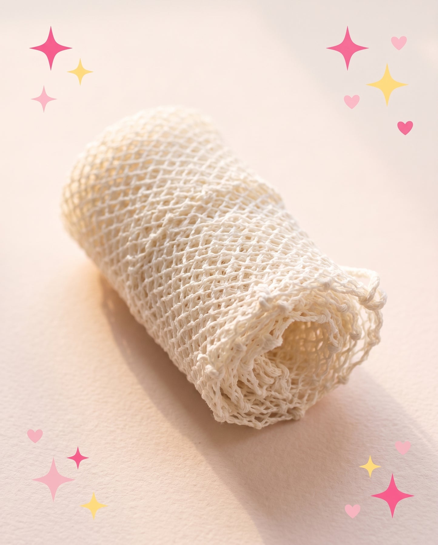 White African Exfoliating Net