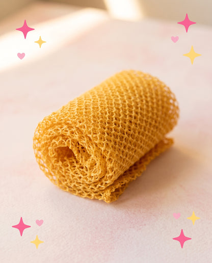 Yellow African Exfoliating Net